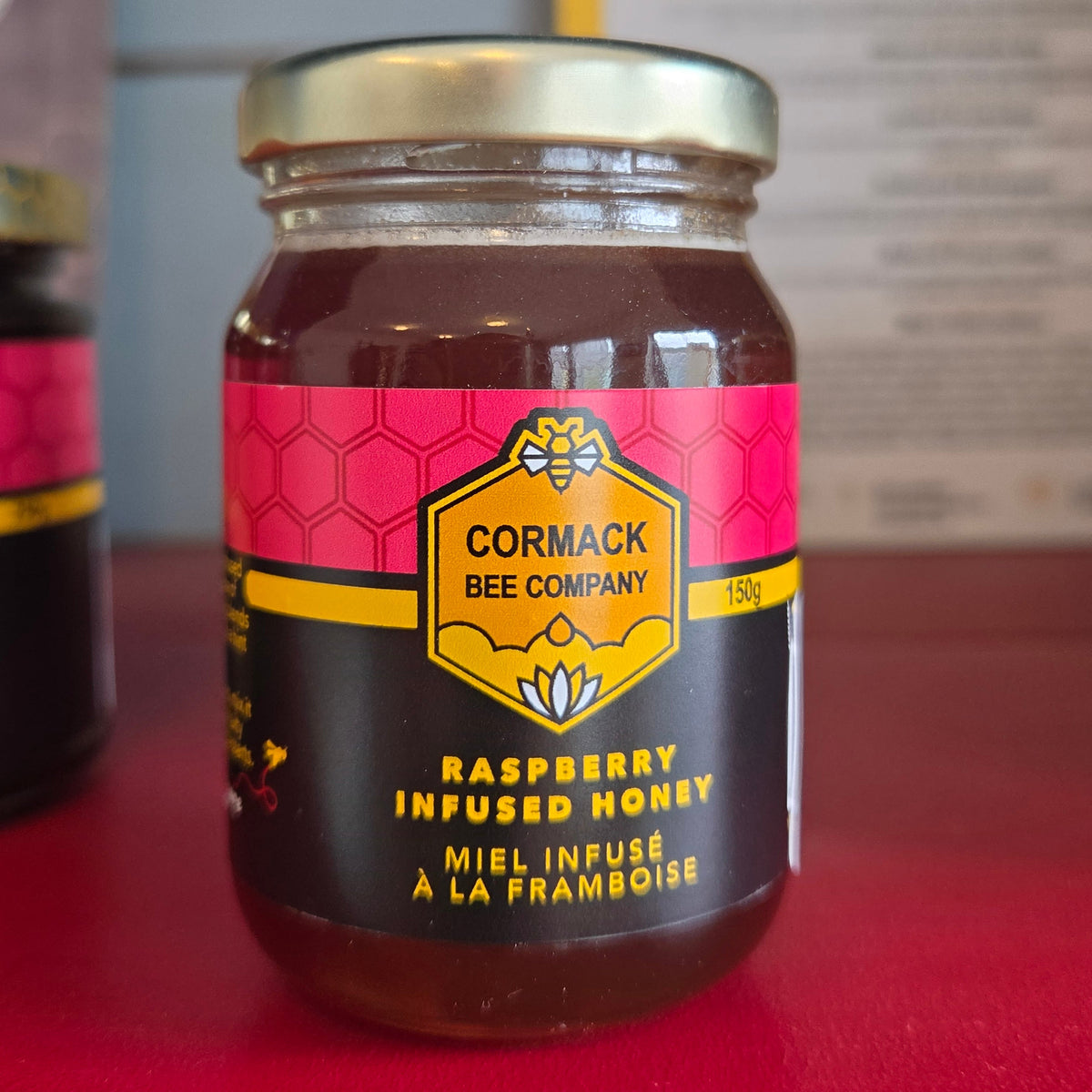 Raspberry Infused Honey