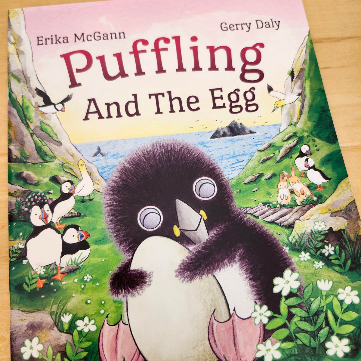 Puffling and the Egg children's book cover