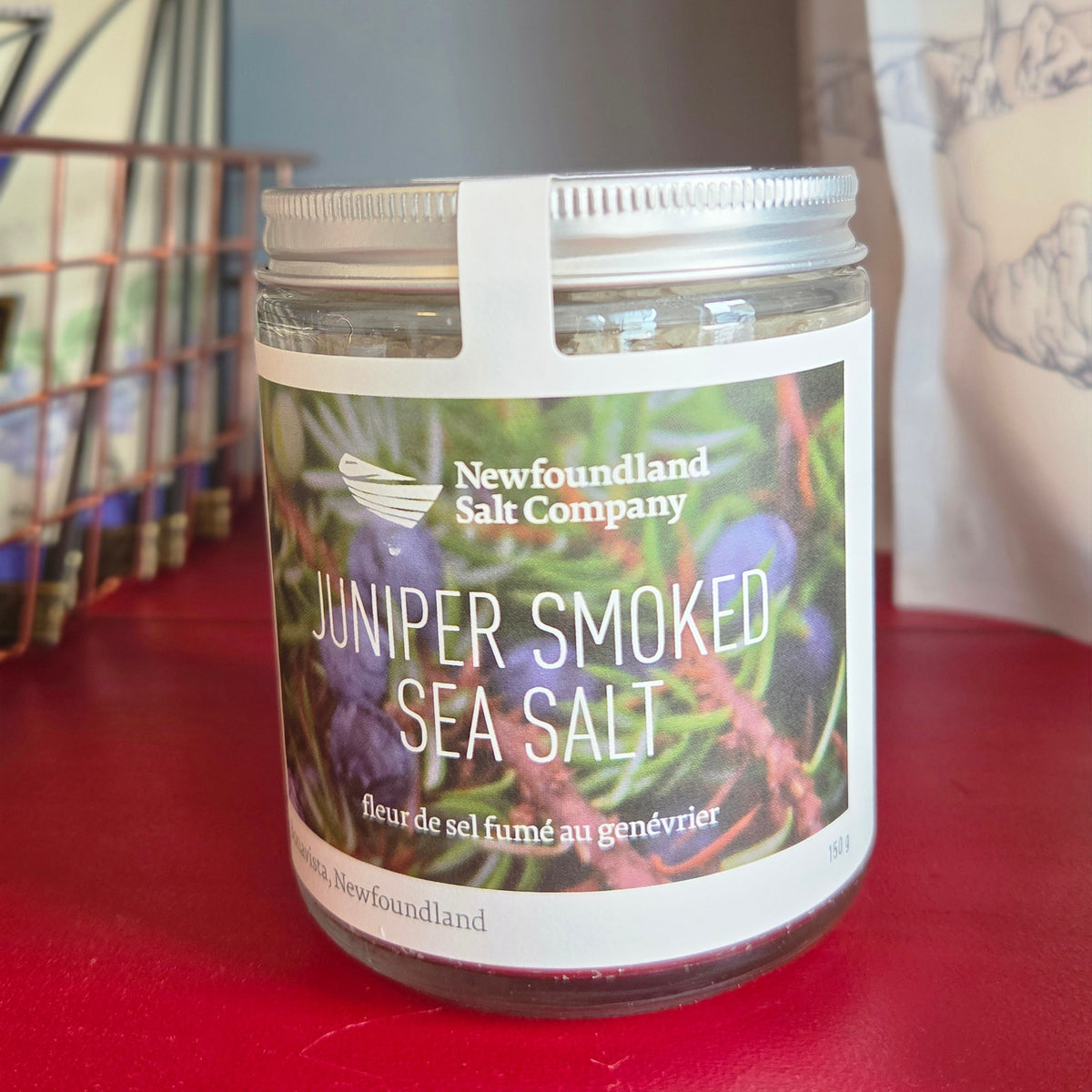 Newfoundland Salt Company juniper smoked sea salt