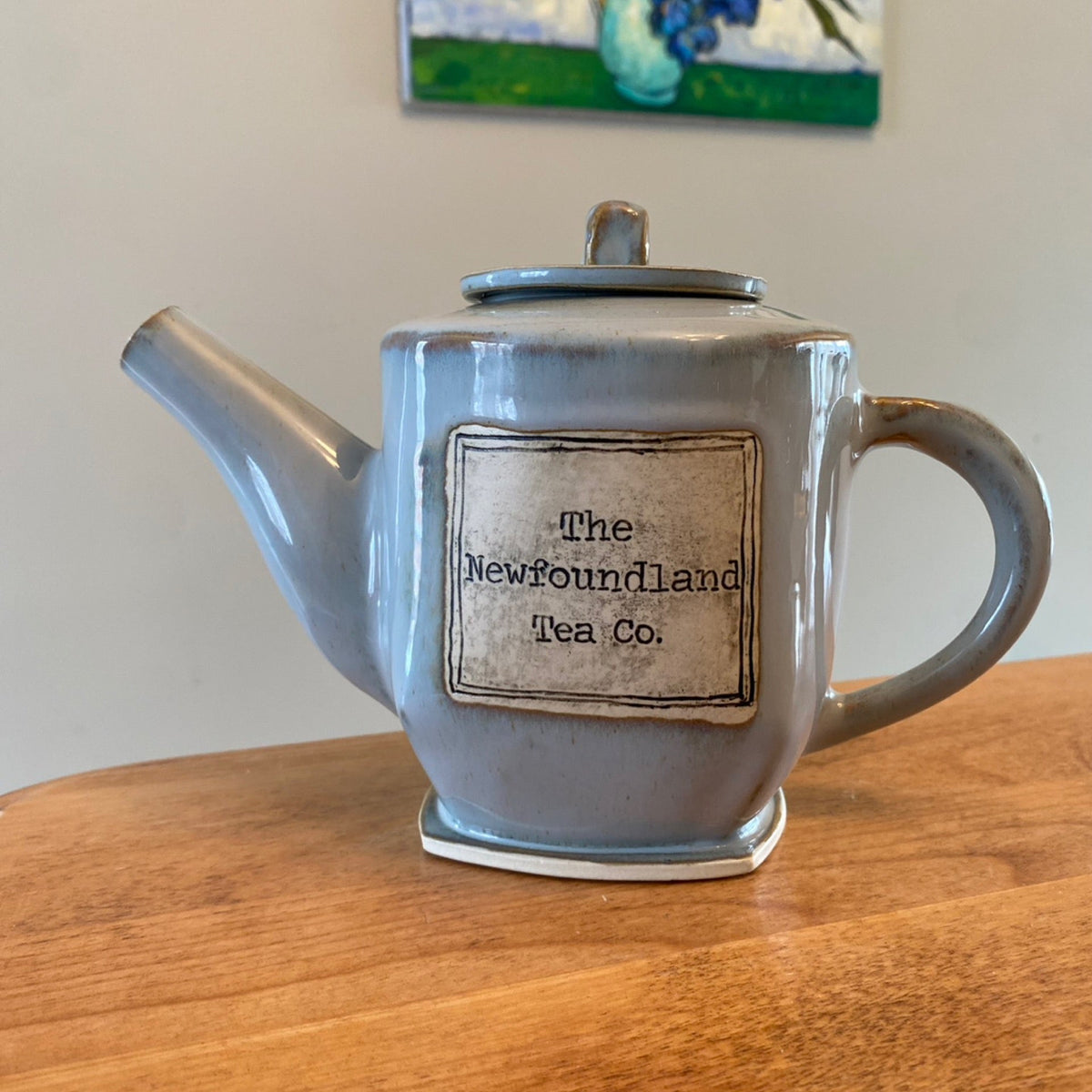 Grey Foggy Day pottery teapot