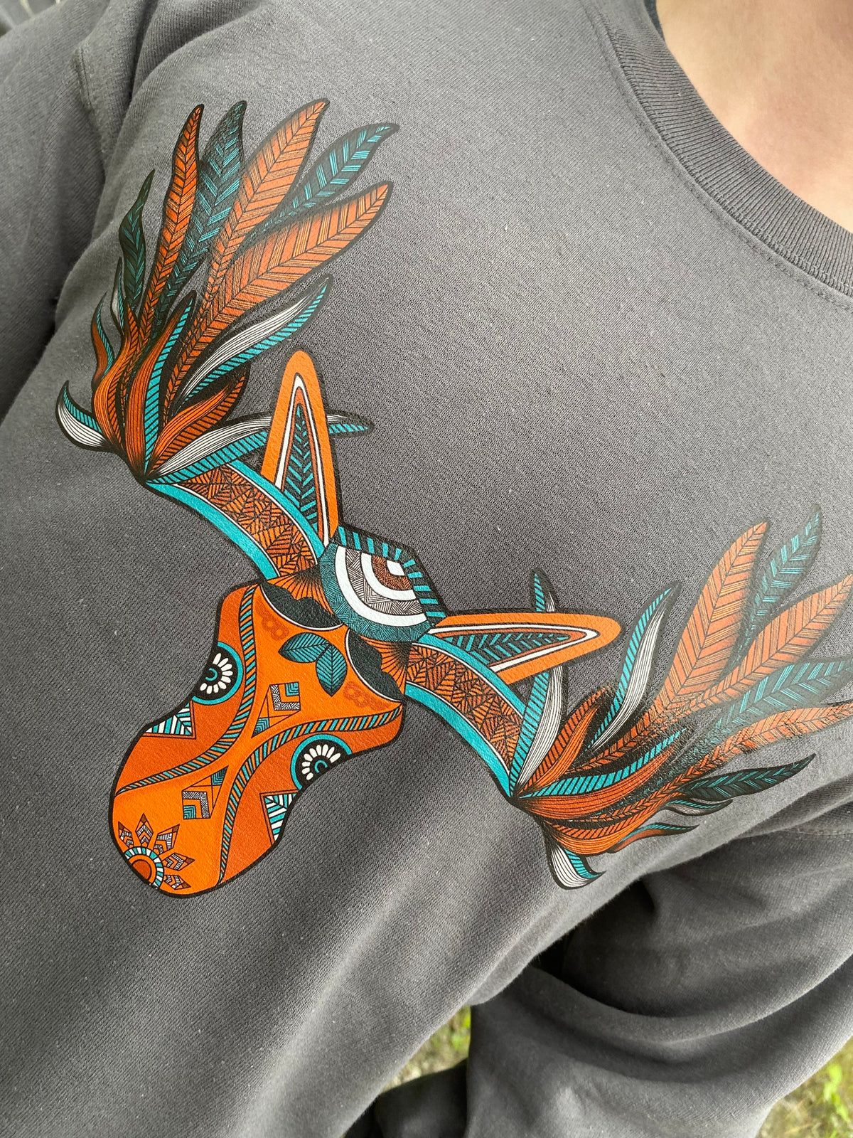 Tea Co. crew neck sweatshirt