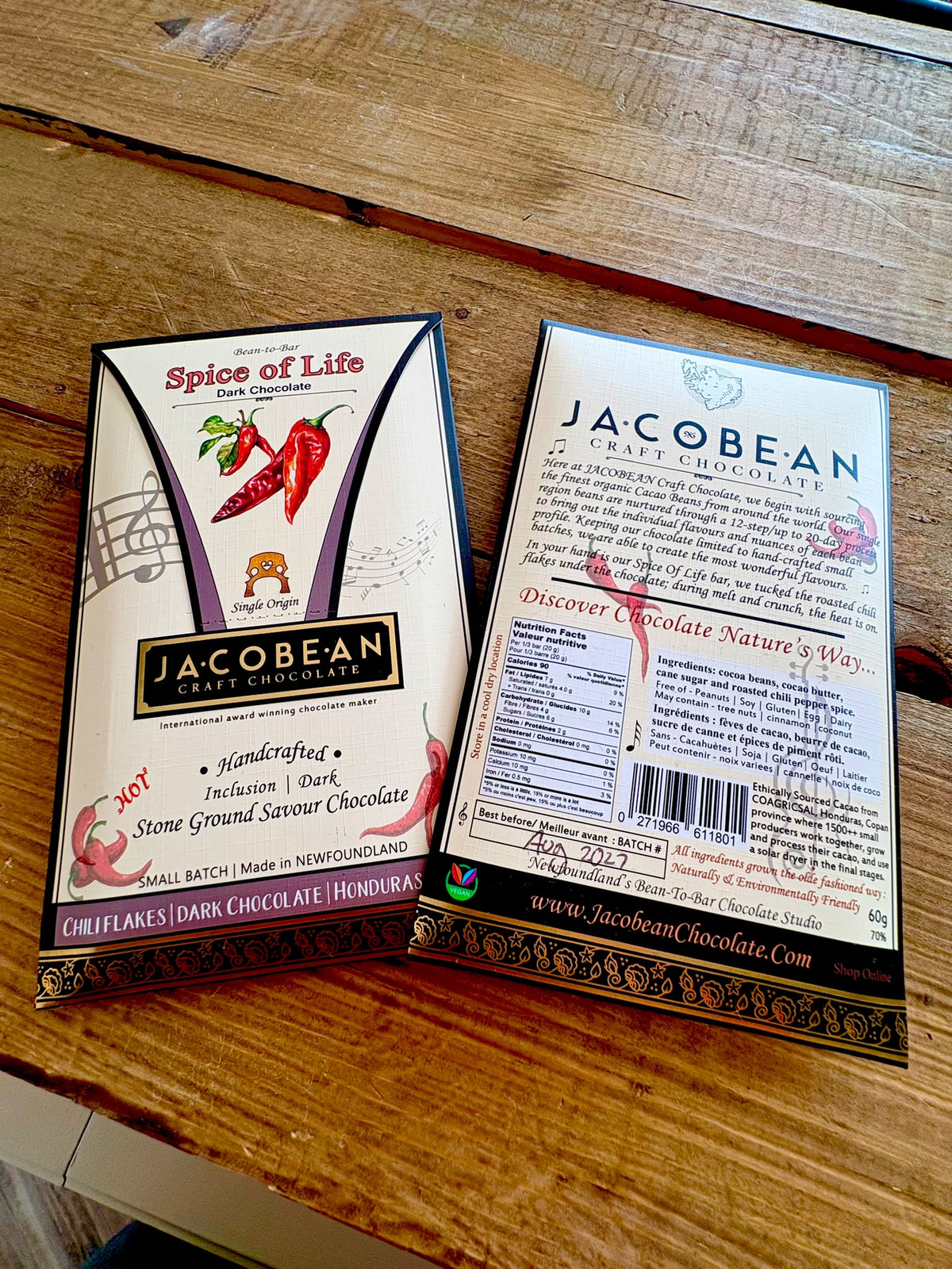 Jacobean Bean To Bar Chocolate